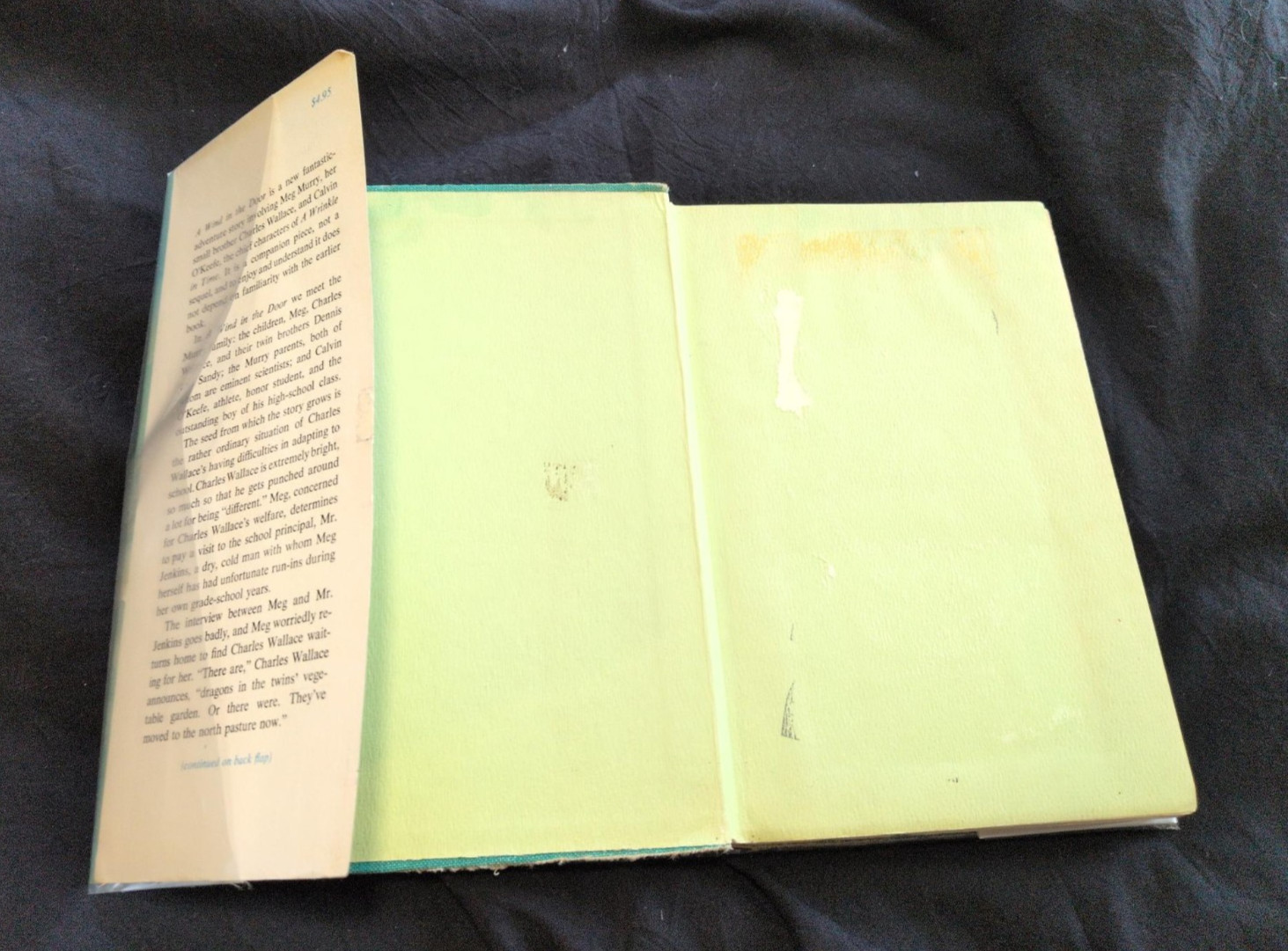 A Wind In The Door Madeleine L&rsquo;engle First Edition First Printing