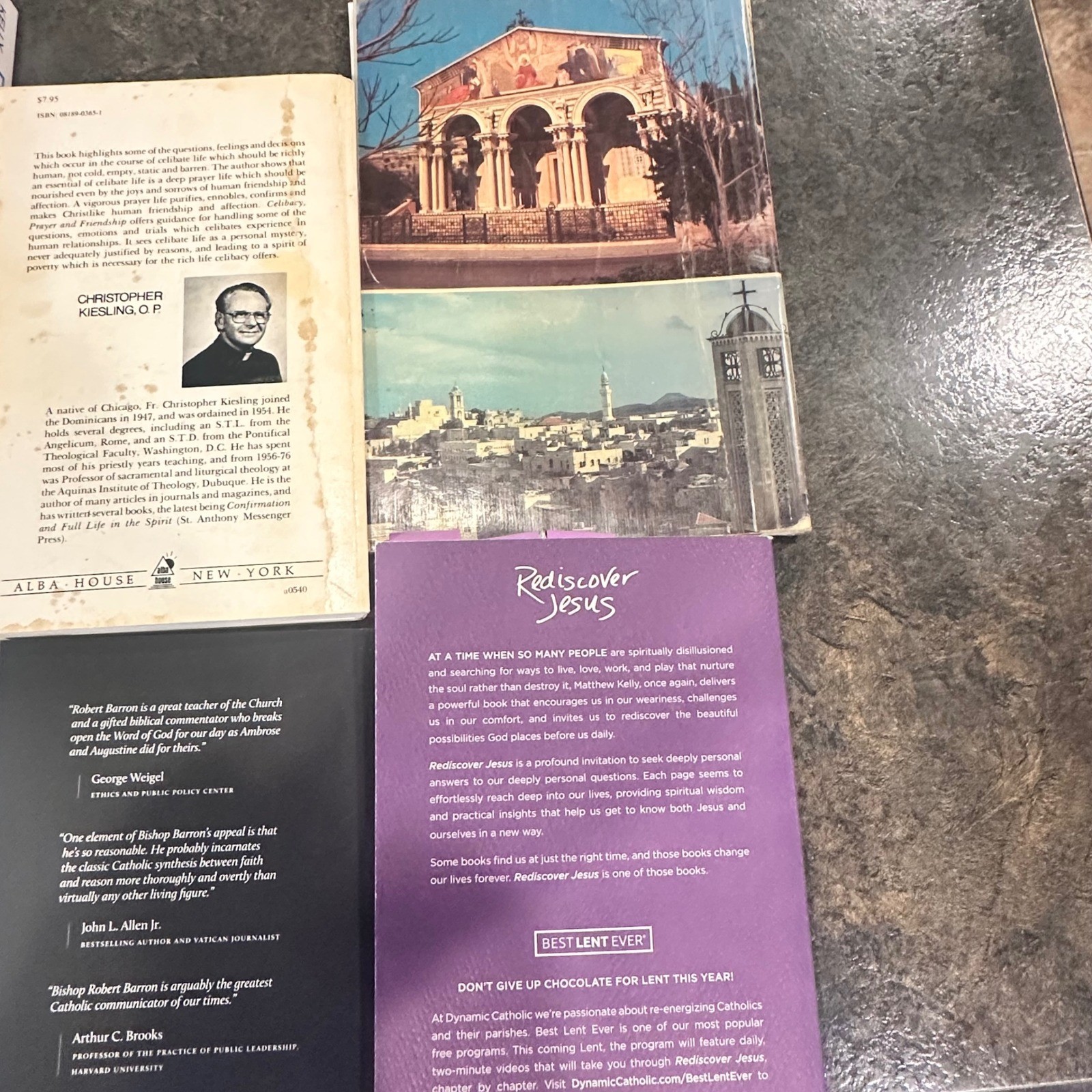 Mixed Christian Book Lot of 6 Matthew Kelly Robert Barron Religious Spiritual