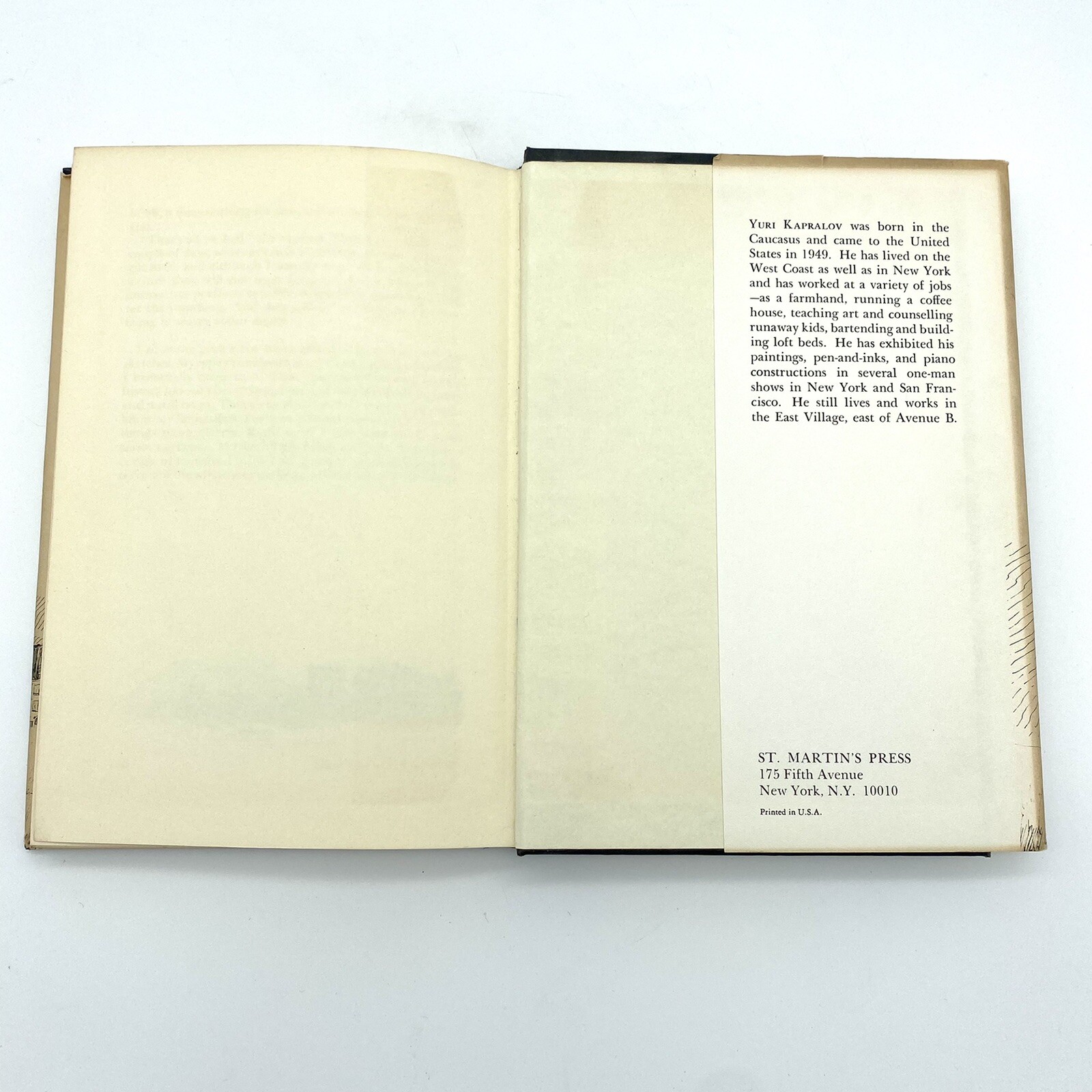 Once There Was A Village By Yuri Kapralov St. Martin’s Press 1974 Hardcover