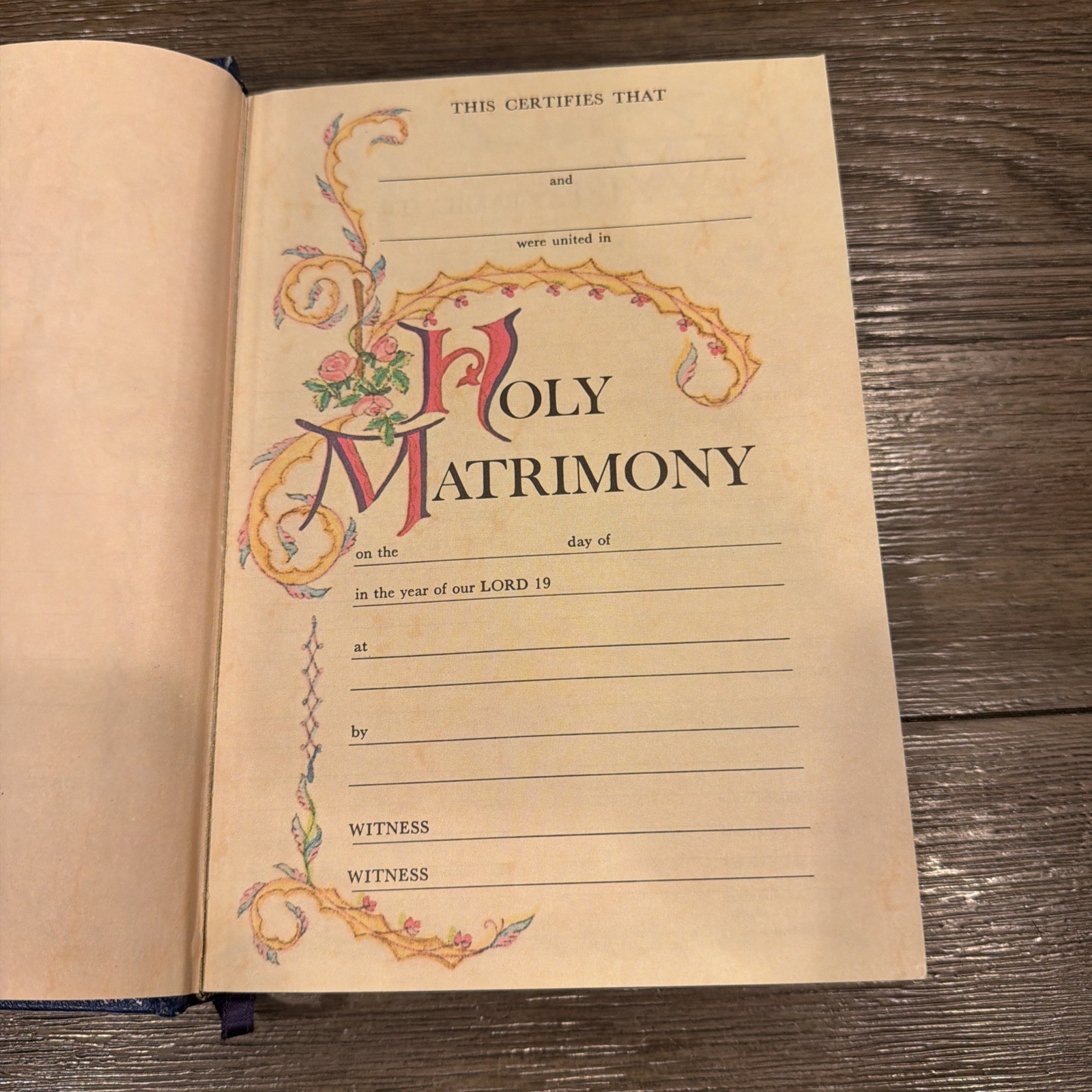 Vintage 1976 Thomas Nelson KJV Holy Bible Giant Print Reference Red Letter Blue