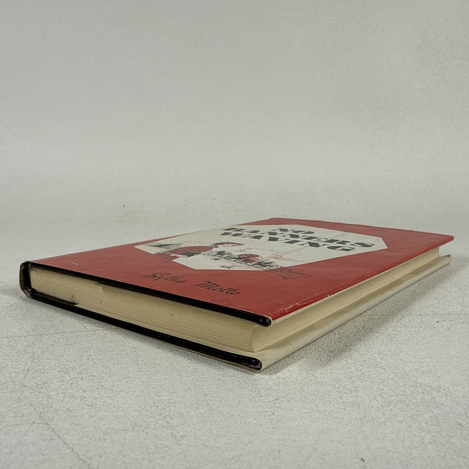No Banners Waving First Edition SIGNED Sytha Motto Hardcover DJ