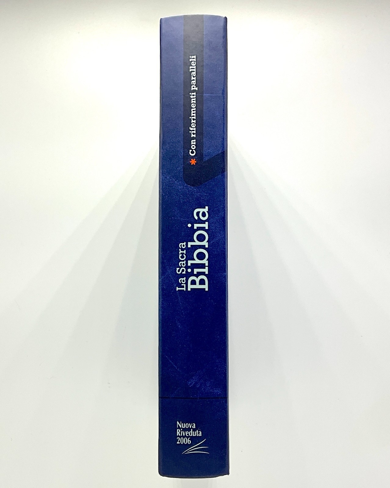 Italian Language Reference Bible, La Sacra Bibbia, NRV 2006, Blue Hardcover