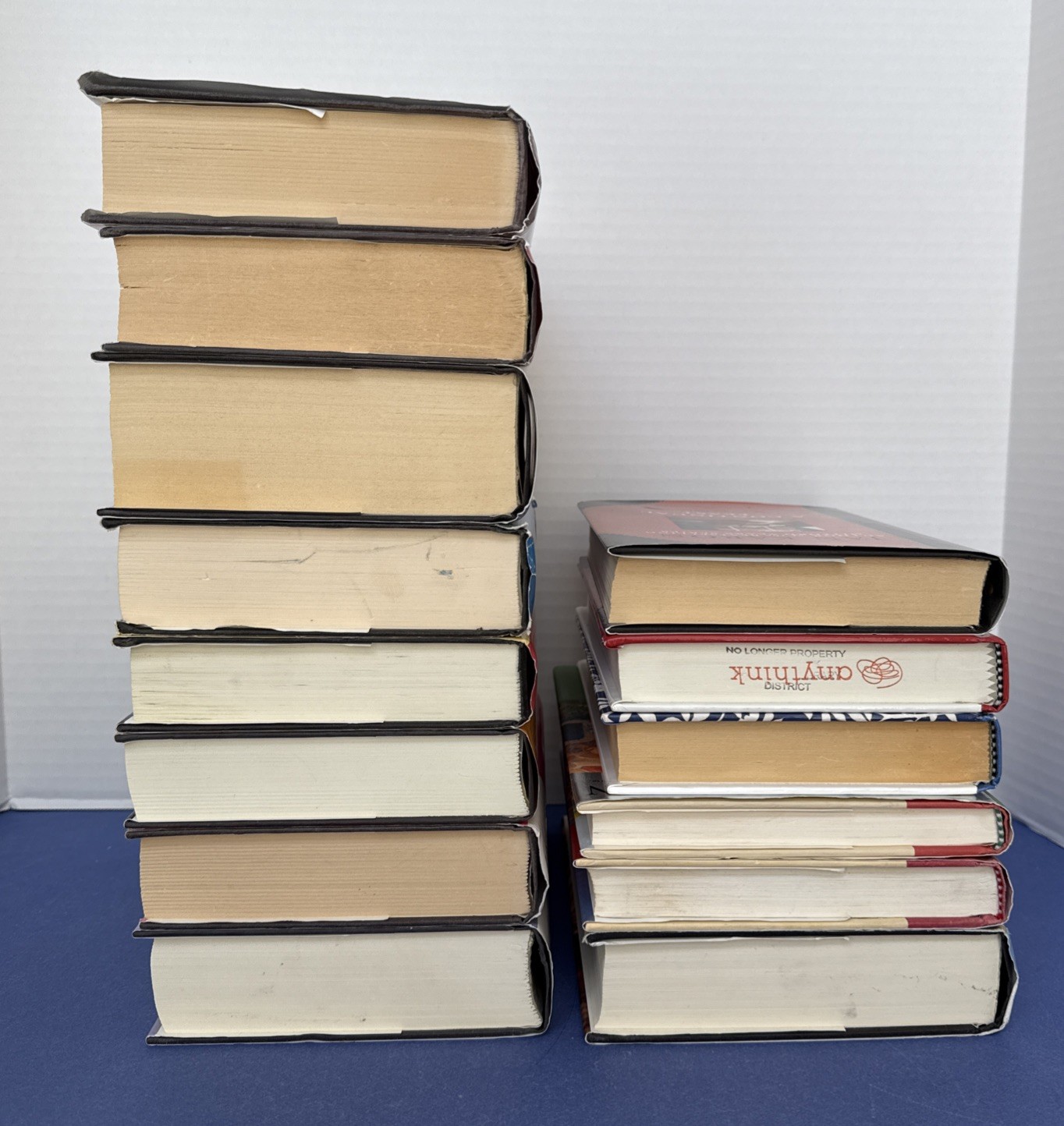 Lot Of 14 ~ Hardcover Books ~ Jan Karon ~ ALL LARGE PRINT ~ AT HOME IN MITFORD