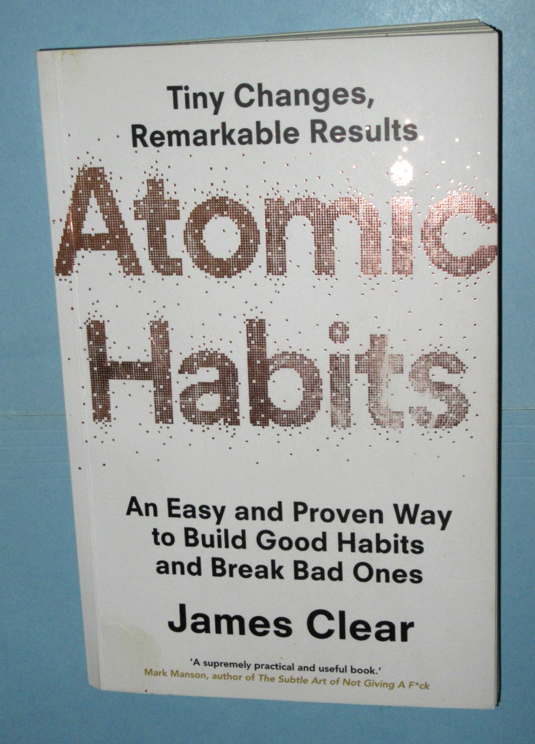 ** « ATOMIC HABITS » by James Clear ~ Original UK Penguin Edition 2018 ~Fine Cond.