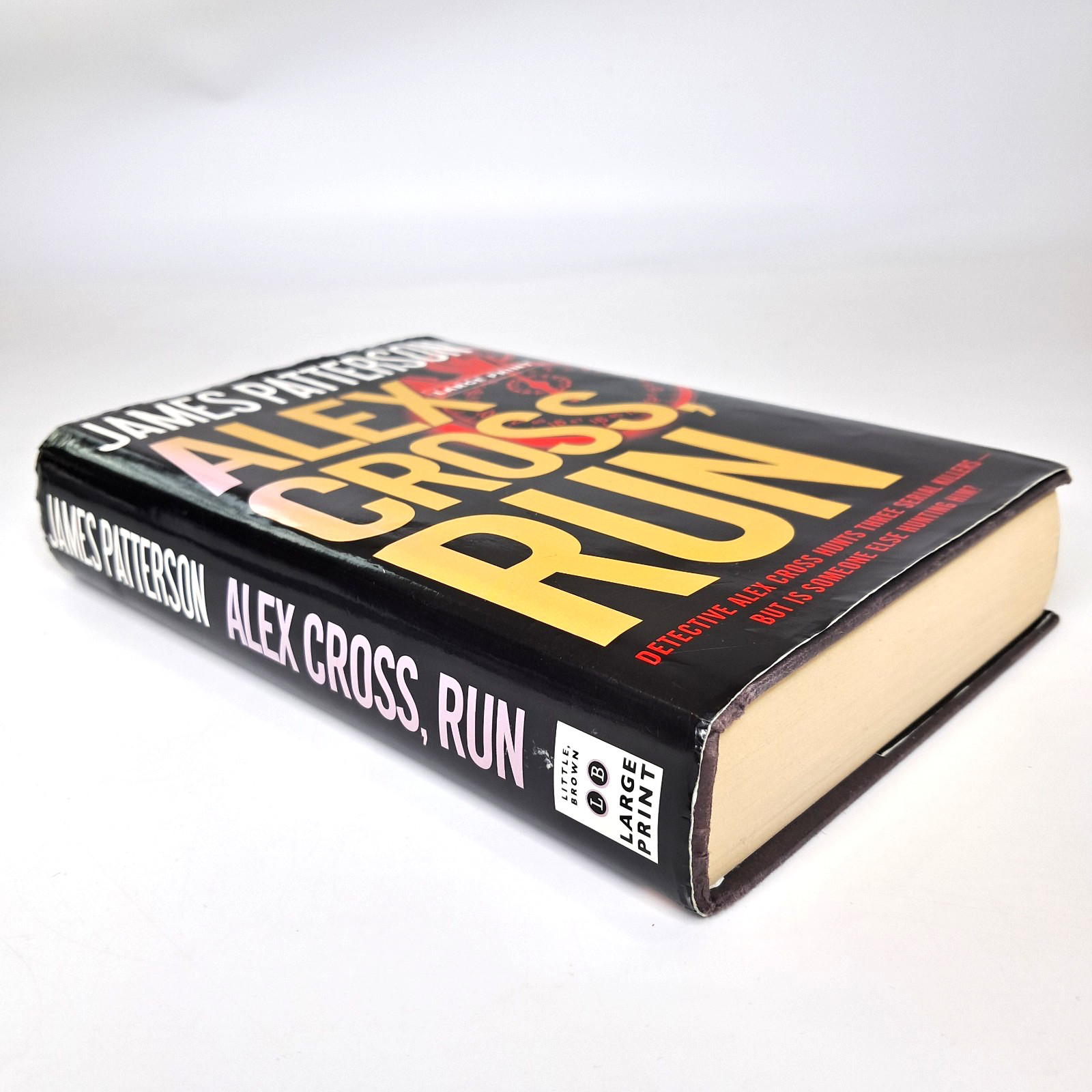 Step On A Crack Book, James Patterson 2007 Mystery Thriller Hardcover 383 Pages