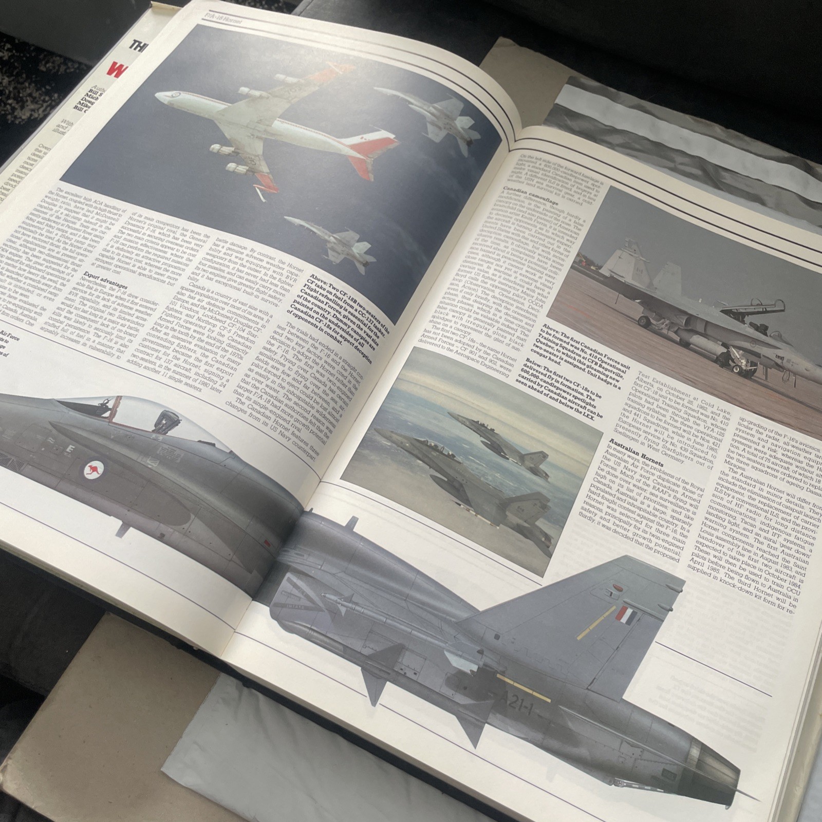 The Great Book of Modern Warplanes by Sweetman, Bill Hardback Book~ 648 Pages