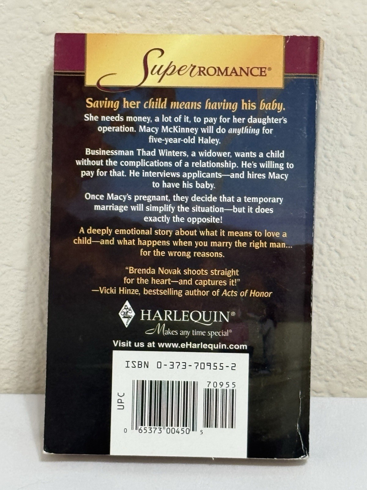 Harlequin Super Romance Series Lot 4 Paperback Books