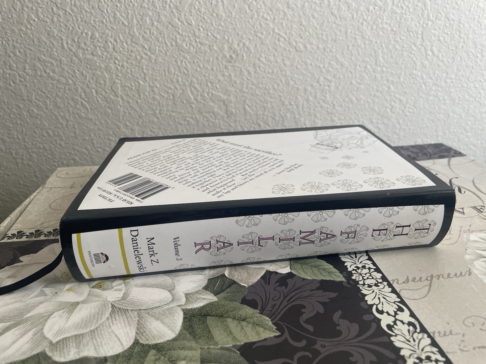 The Familiar, Vol 3 by Mark Z. Danielewski (Honeysuckle & Pain)