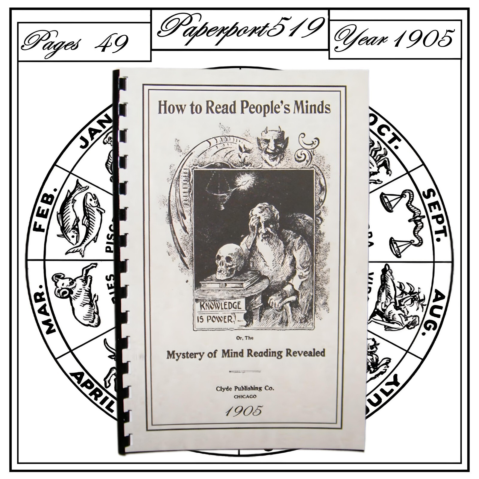 « 1905 » How to Read People&rsquo;s Minds 49 Pages