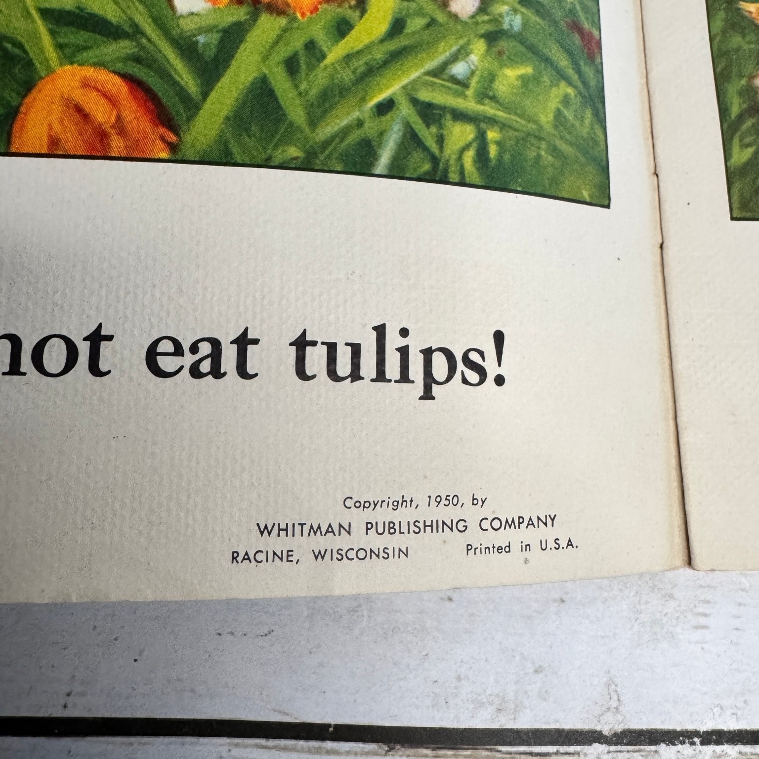 On the Farm Picture Book 1950 Whitman Publishing Vintage Children&rsquo;s Farm Animals