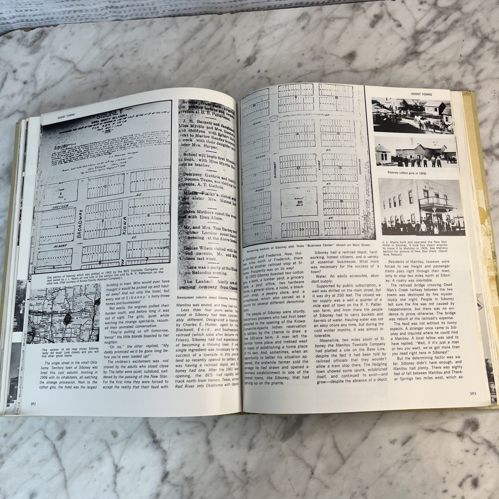 History of Tillman County OK Volume II Hardcover Book 1978 Historical Society