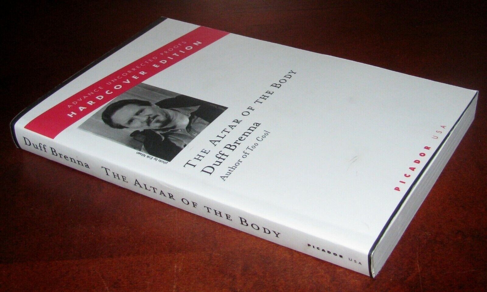 Altar of the Body Duff Brenna ARC Advance Uncorrected Proof Picador Fiction