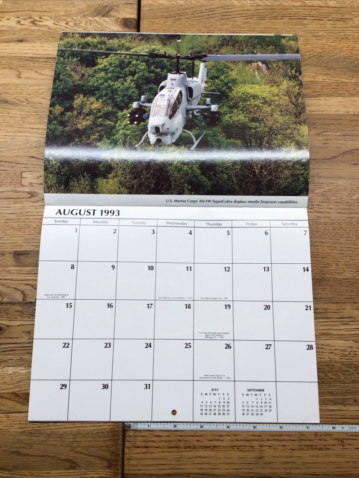 BELL HELICOPTER – Appointment Calendar – 1992 & 1993 – Lot Of 2 – MM6.114