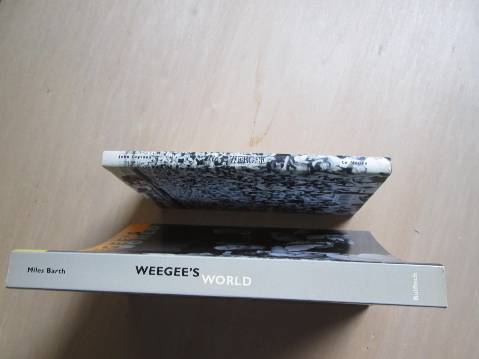 2 Weegee books Weegee&rsquo;s World and Weegee: Naked New York 1997/2000