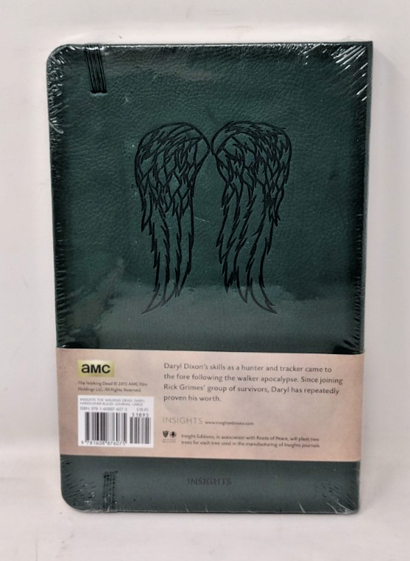 Daryl Dixon The Walking Dead Hardcover Ruled Journal 192 Pages NEW SEALED