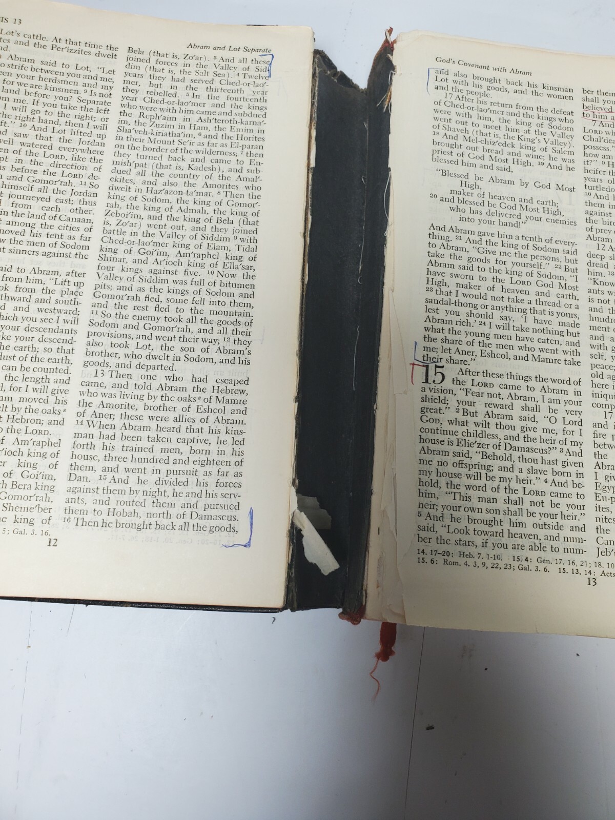 HOLY BIBLE Revised Standard Version RSV Thomas Nelson & Sons 1952