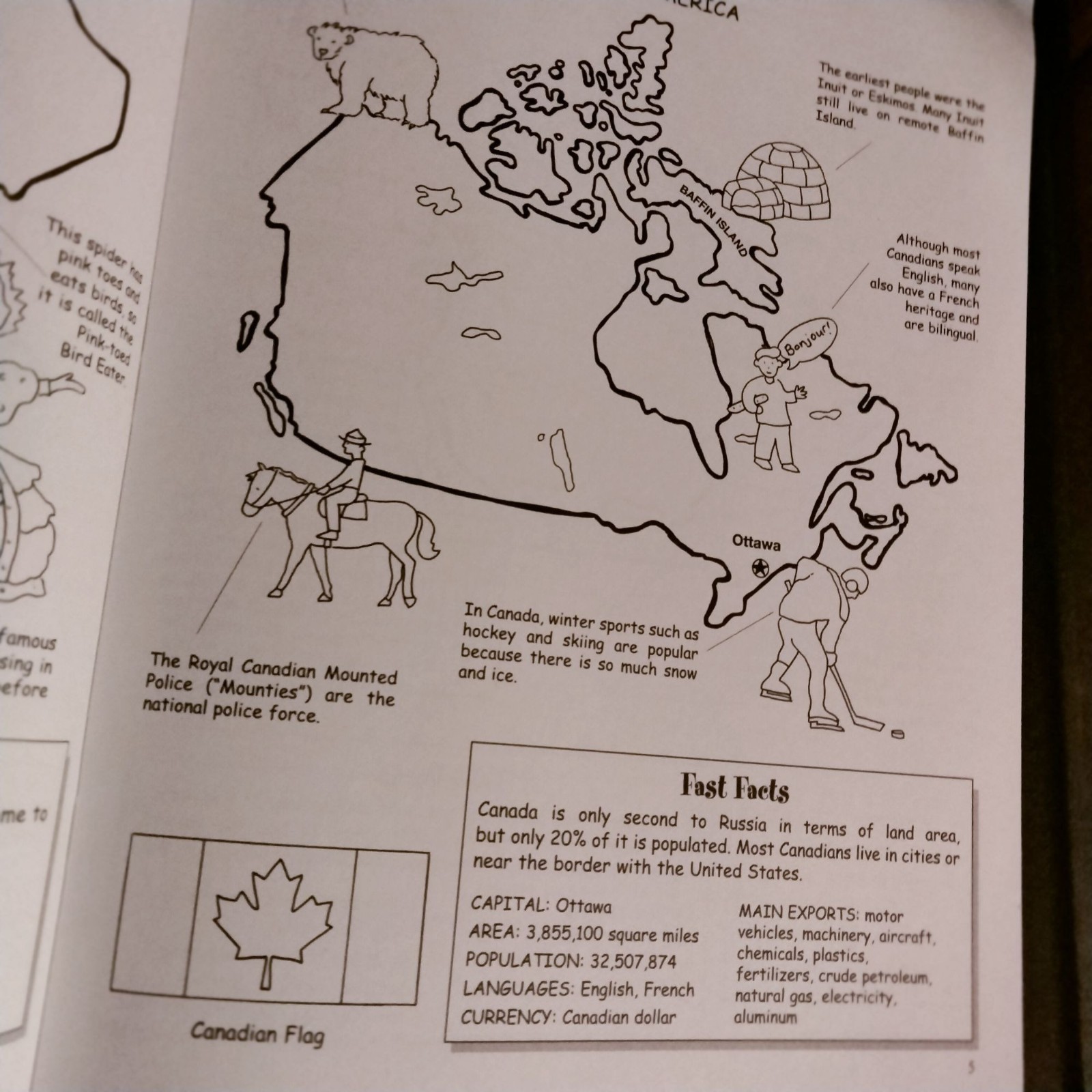 Around The World Coloring Book By Winky Adam Dover 2005
