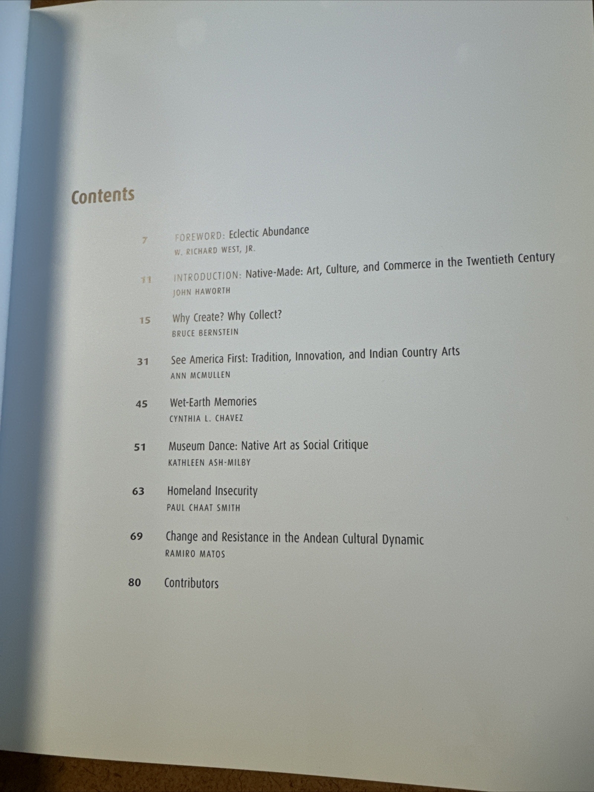 Indigenous Motivations Recent Acquisitions Museum American Indian Native Book