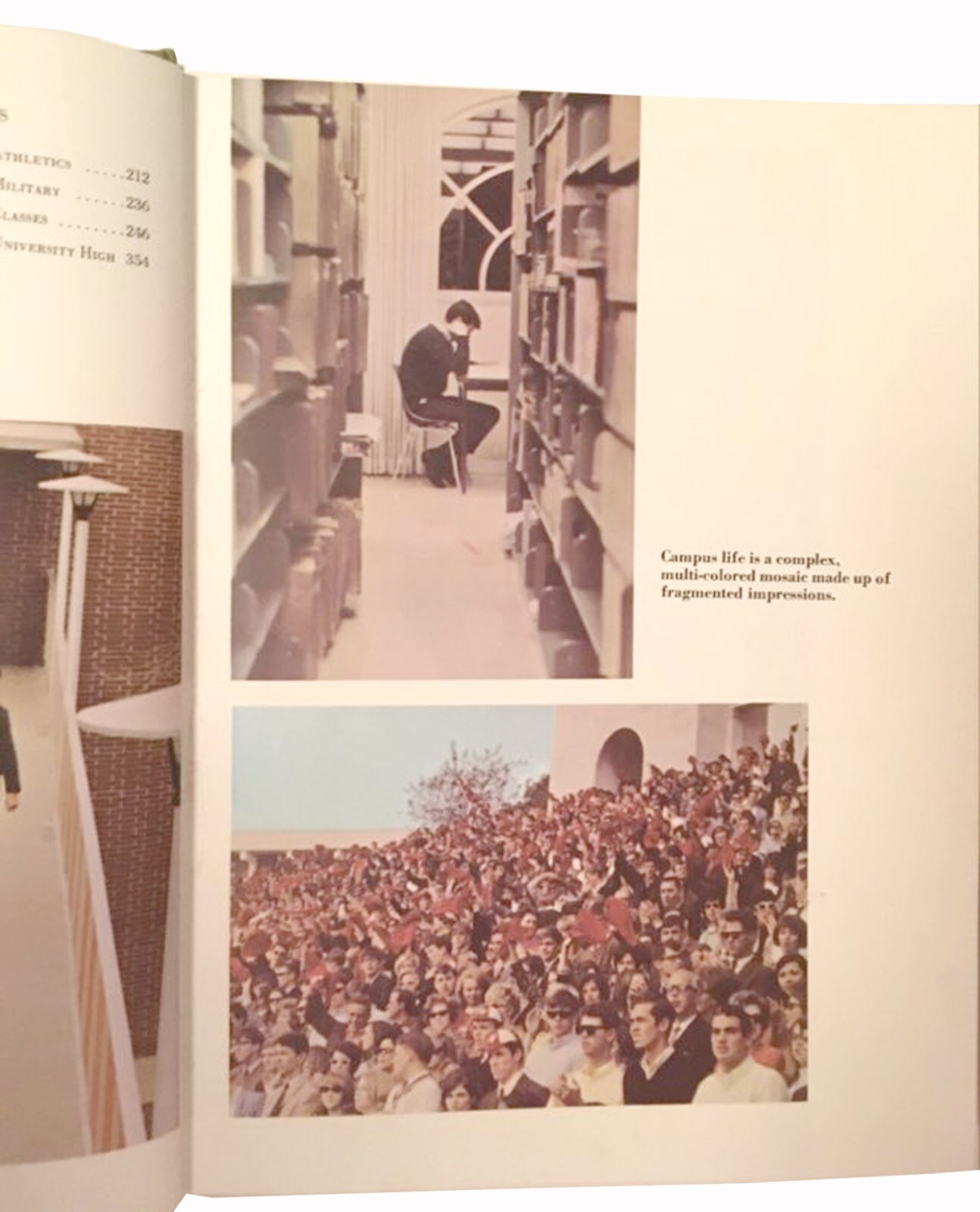 WKU Talisman Yearbook, 1968, « Western in Mosaic », VG, 396 pages. Hardcover book.