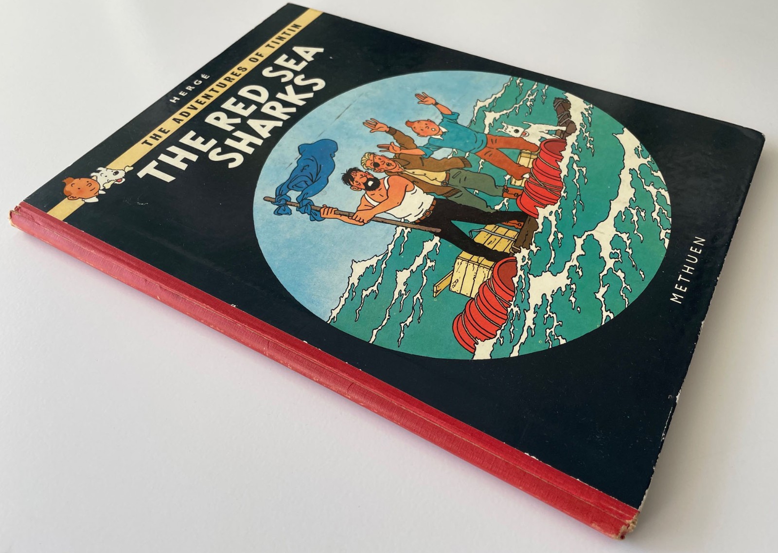 Tintin UK First Edition – The Red Sea Sharks – Hardcover 1960 Methuen Herge
