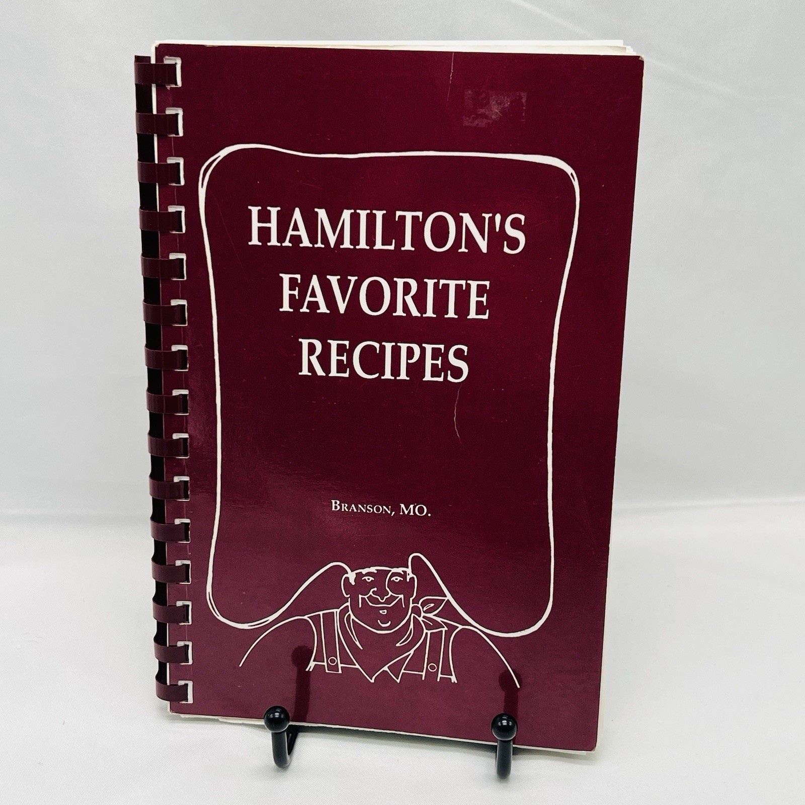 Hamilton&rsquo;s Favorite Recipes Cookbook 1992 Branson MO Spiral Bound 101 Pages
