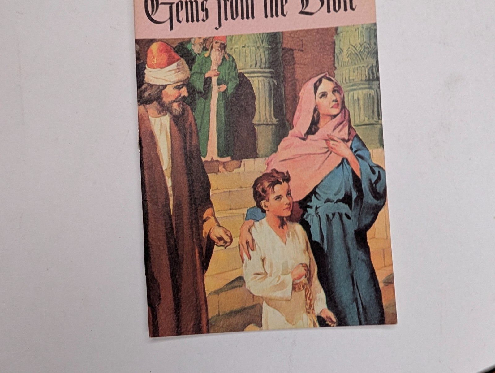Vtg Gems from the Bible Abingdon Press Pamphlet No. 408 Christian Scripture Help