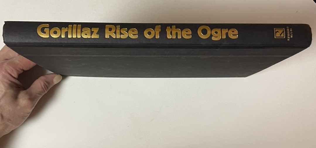 Gorillaz- Rise Of The Ogre BY Gorillaz And Cass Browne- 2006 Hardcover 1st Ed.