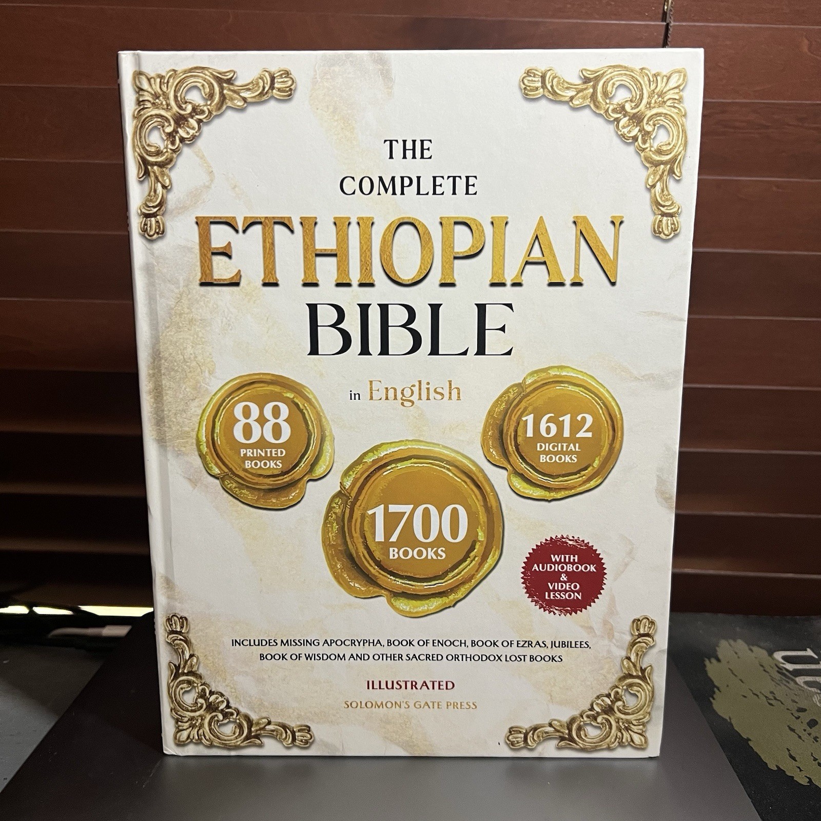 The Complete Ethiopian Bible in English (Hardcover) Apocrypha Enoch Ezras…