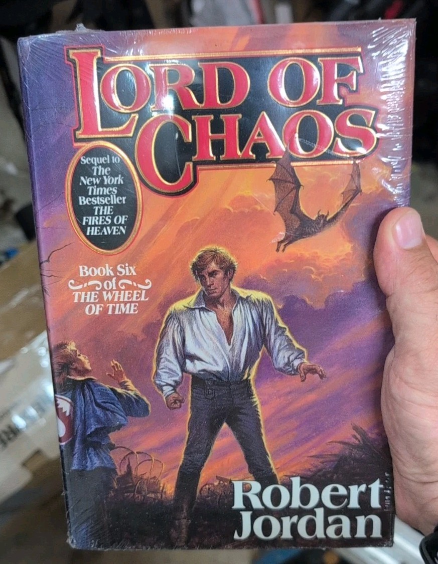 Robert Jordan Lord of Chaos (Hardback) New Sealed