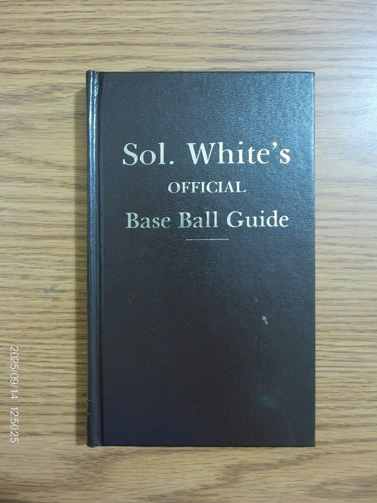 Sol White&rsquo;s Official Baseball Guide – Copy #402 (Hardcover)