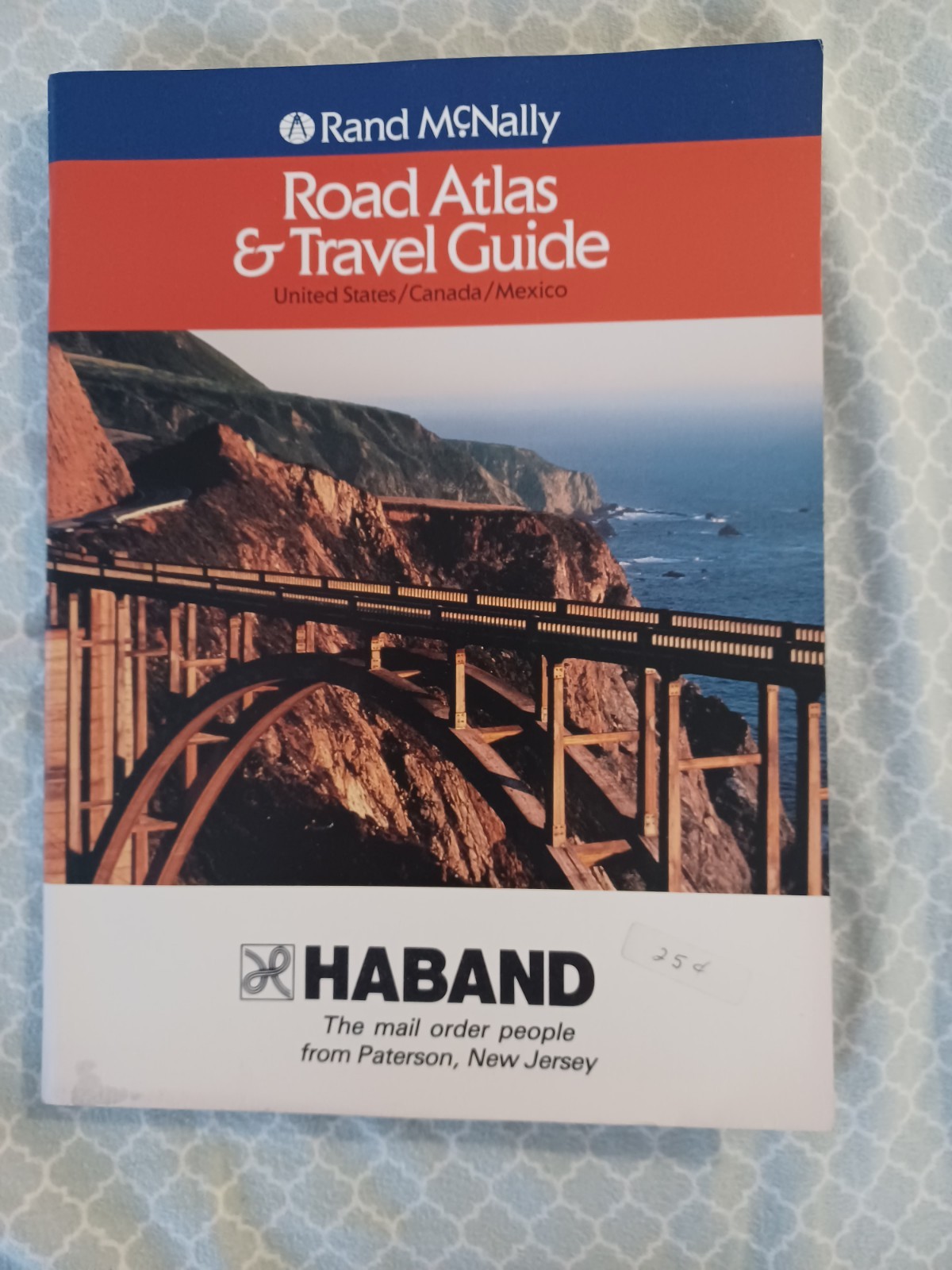 Rand McNally 1988 Road Atlas & Travel Guide United States Canada 11&Prime;x8&Prime;
