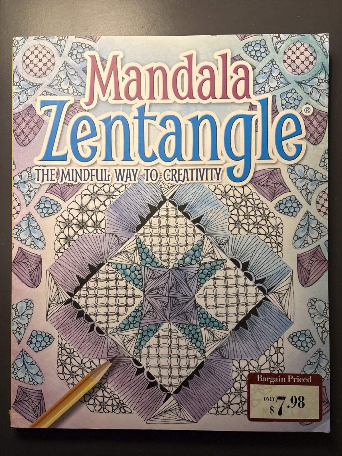 Mandala Zentangle by Jane Marbaix (2015, Trade Paperback)