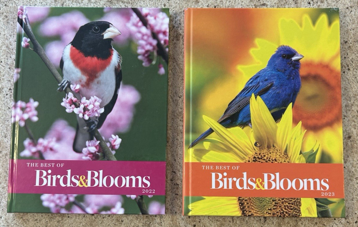 Birds & Blooms Hardcover Books (14 In All) The Best Of Annual Books