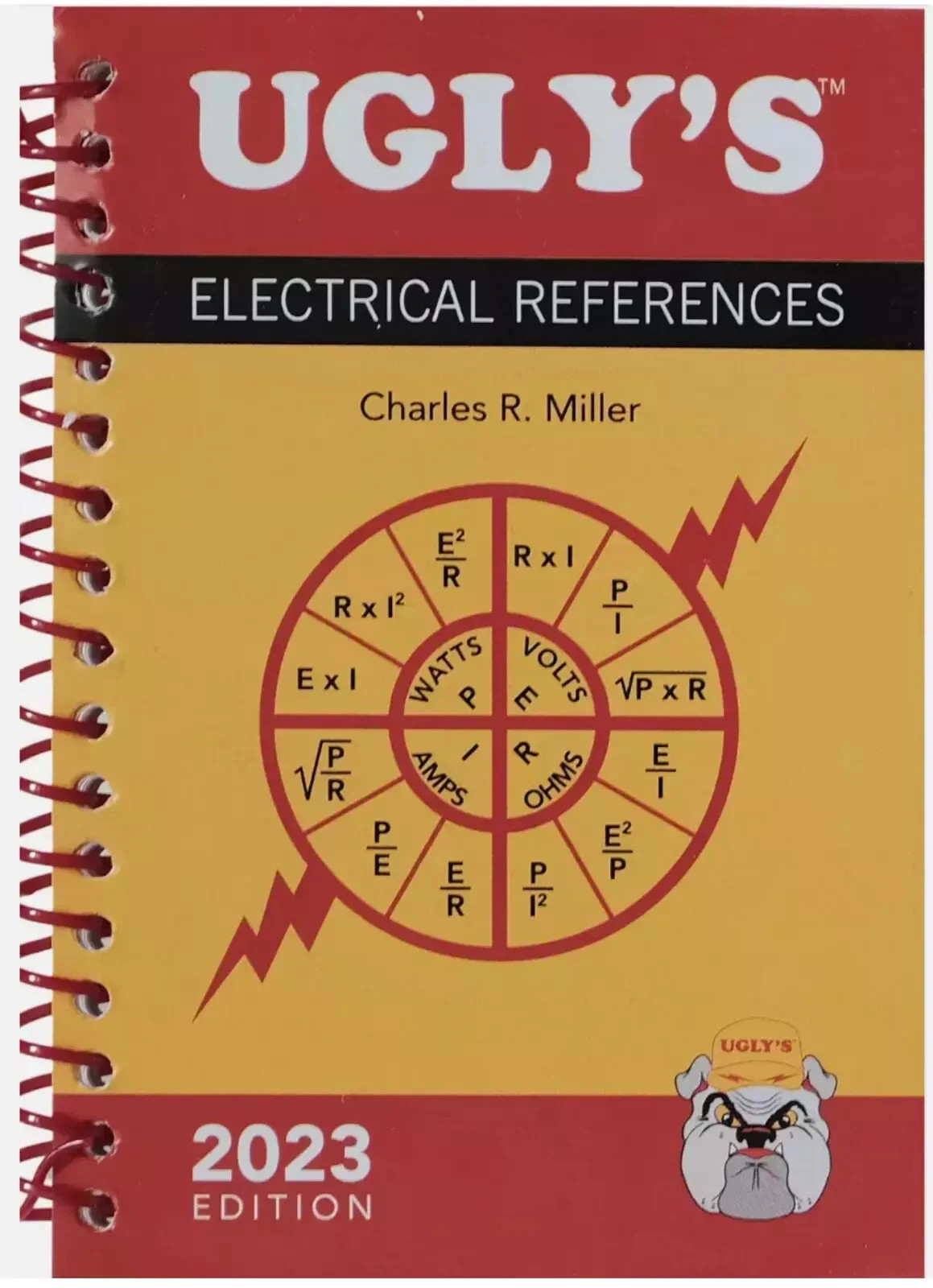 Ugly&rsquo;s Electrical References 2023 7th Ed Spiral Bound Charles R. Miller NEC USA