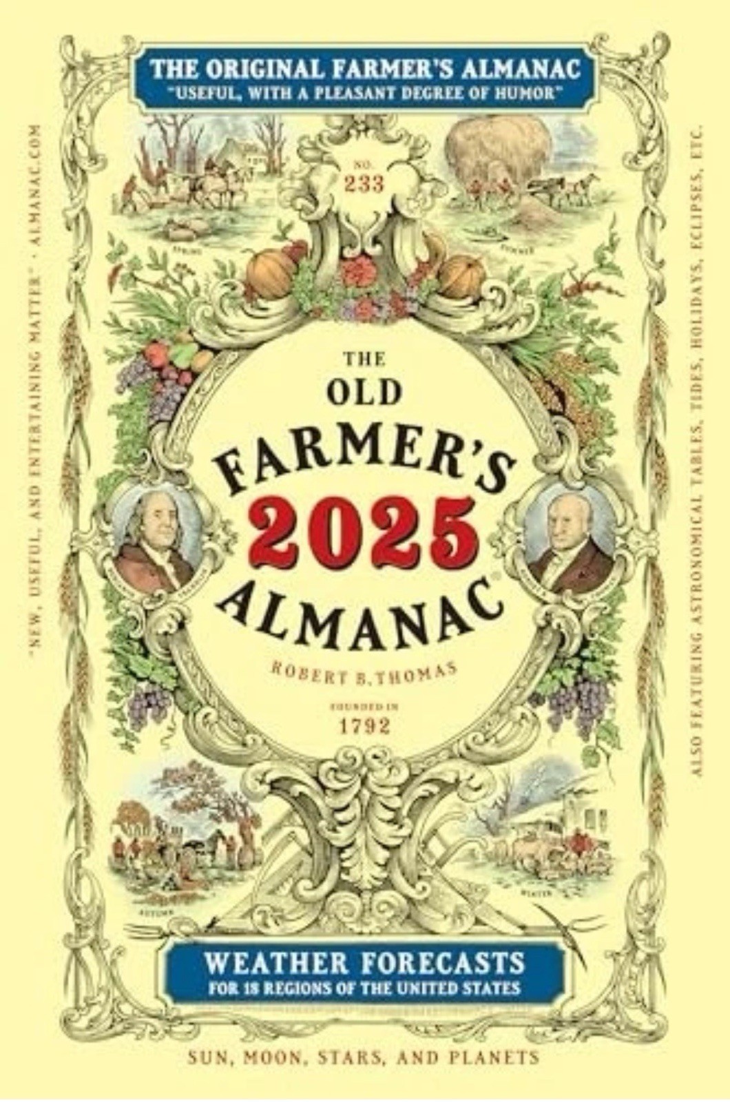 The 2025 Old Farmer&rsquo;s Almanac Trade Edition by Old Farmer&rsquo;s Almanac~VERY GOOD