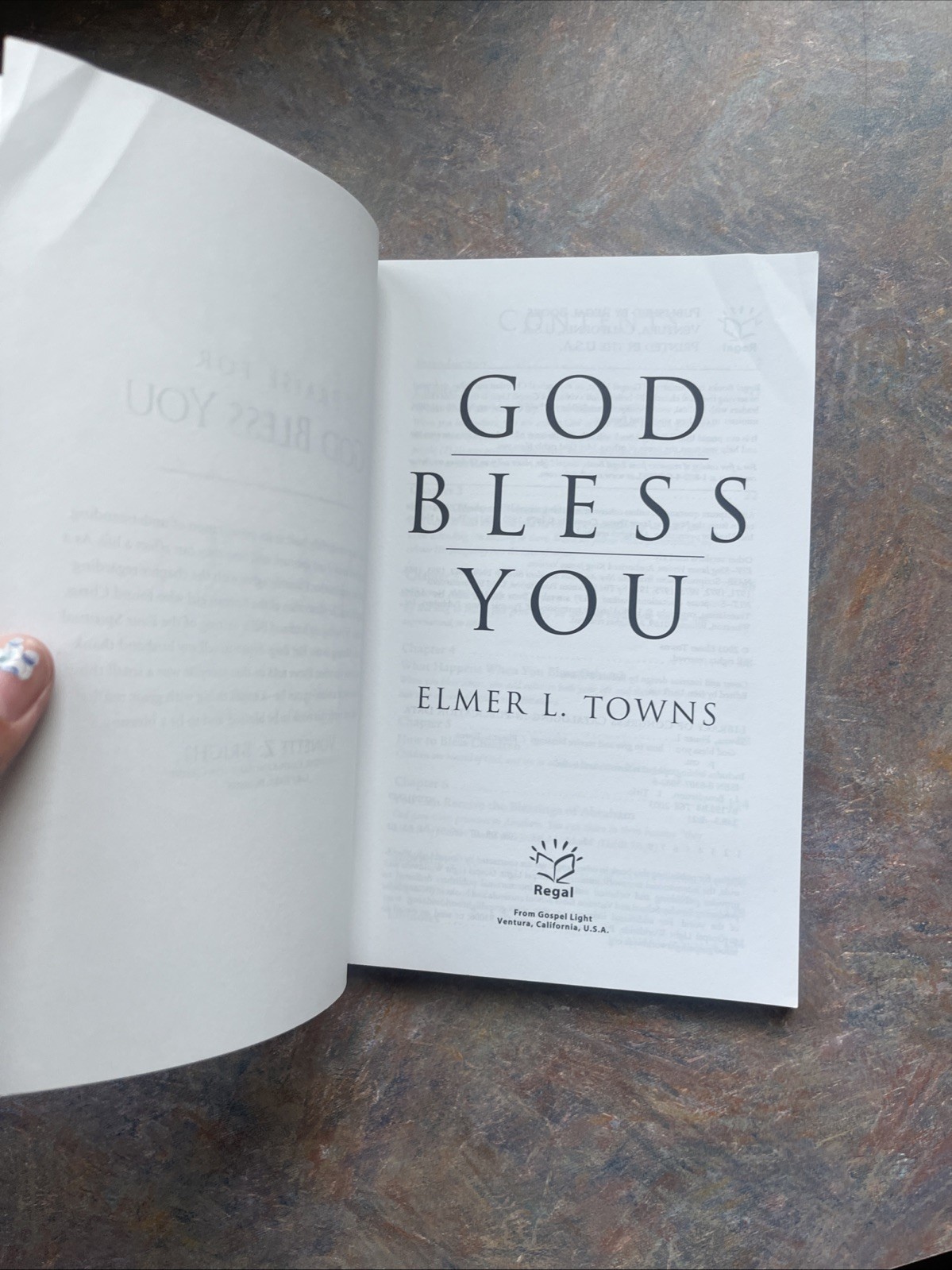 God Bless You; How Your Words Can Change Lives by Elmer L. Towns – Free Shipping