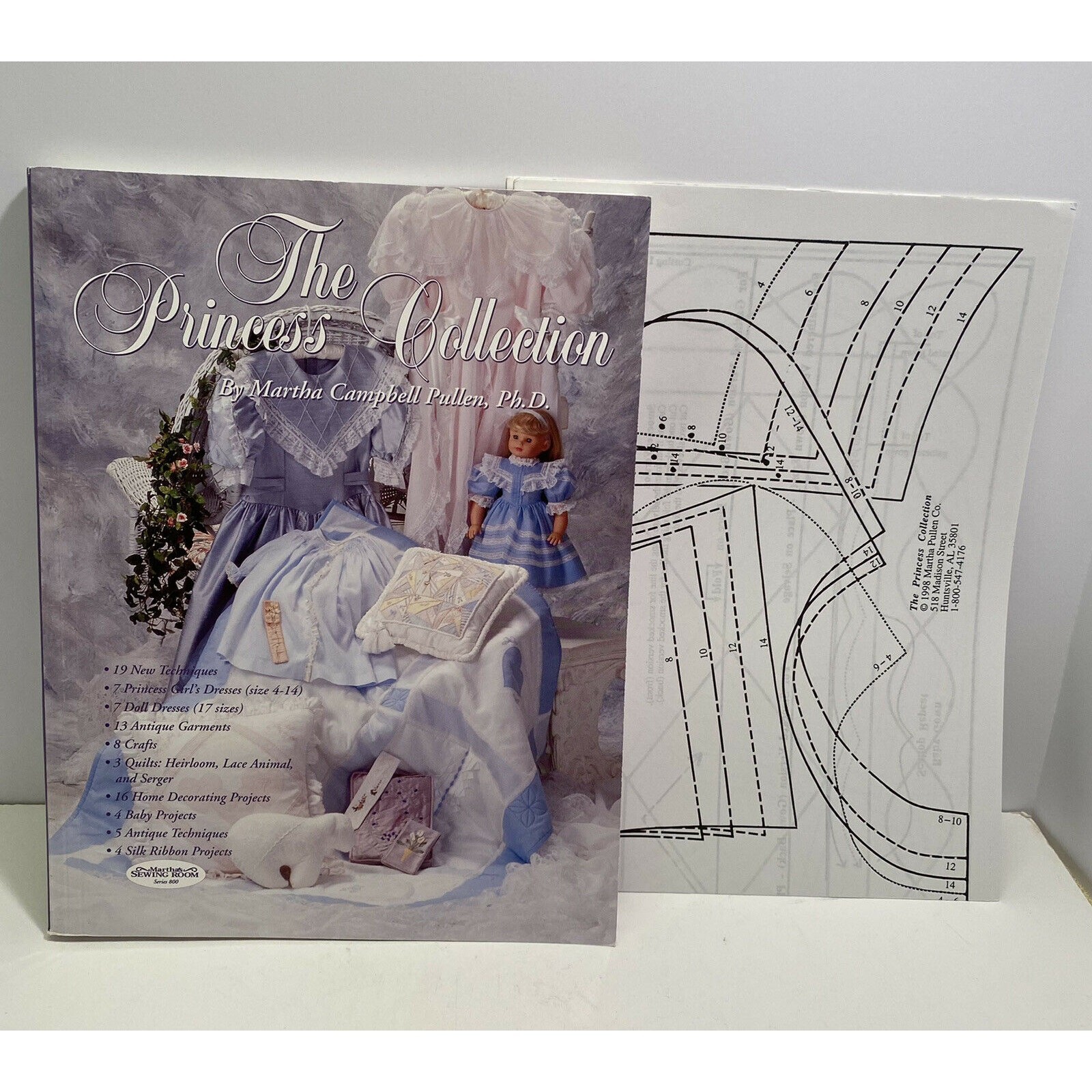 The Princess Collection Martha&rsquo;s Sewing Room Series 800 Pullen 230 pages 1998