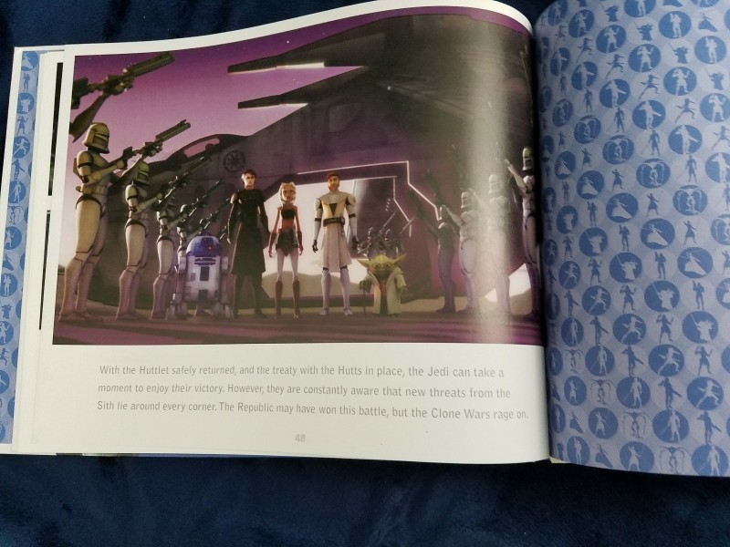 Star Wars the Clone Wars the battle begins hardback children&rsquo;s book 11 by 8.5 in