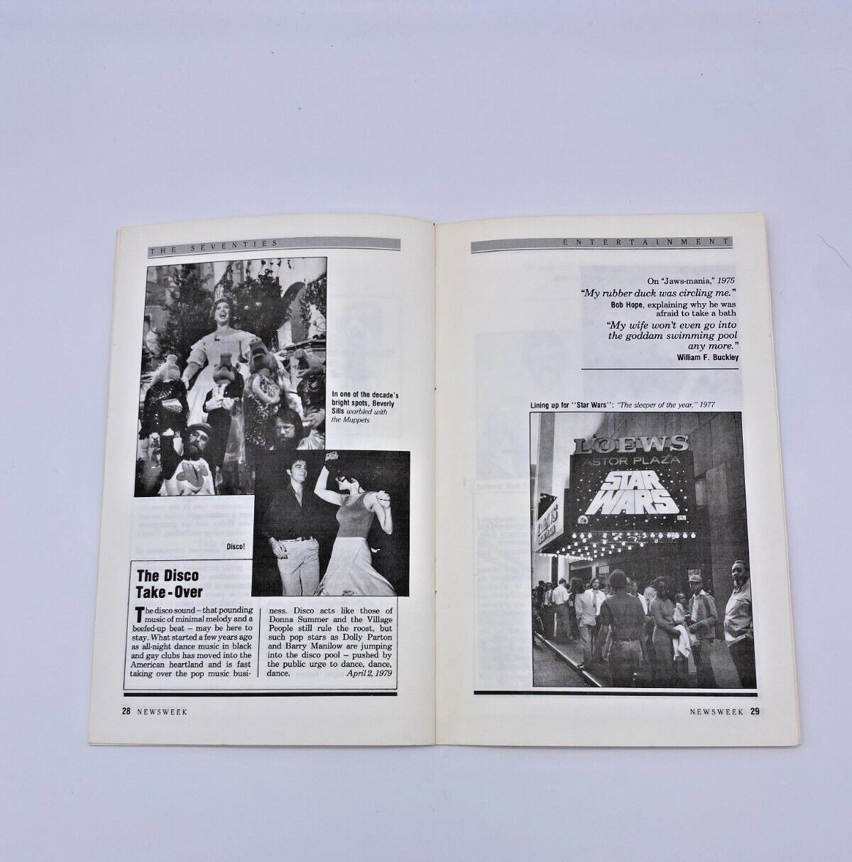 Newsweek Decade Booklets 1940&rsquo;s 1950&rsquo;s 1960&rsquo;s 1970&rsquo;s Paperback Vintage Books-A3
