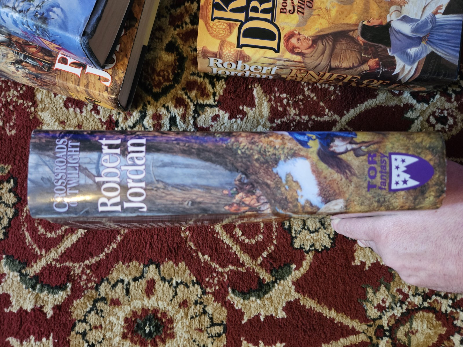 Robert Jordan WHEEL OF TIME 5-Book Bundle – All 1st Edition / 1st Printings HC