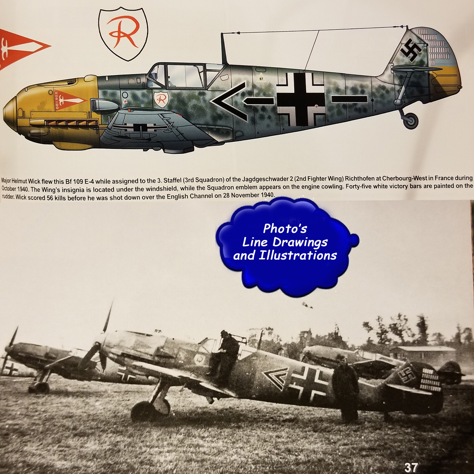 SIGNAL 10243 MESSERSCHMITT BF109 IN ACTION *SC REFERENCE BOOK