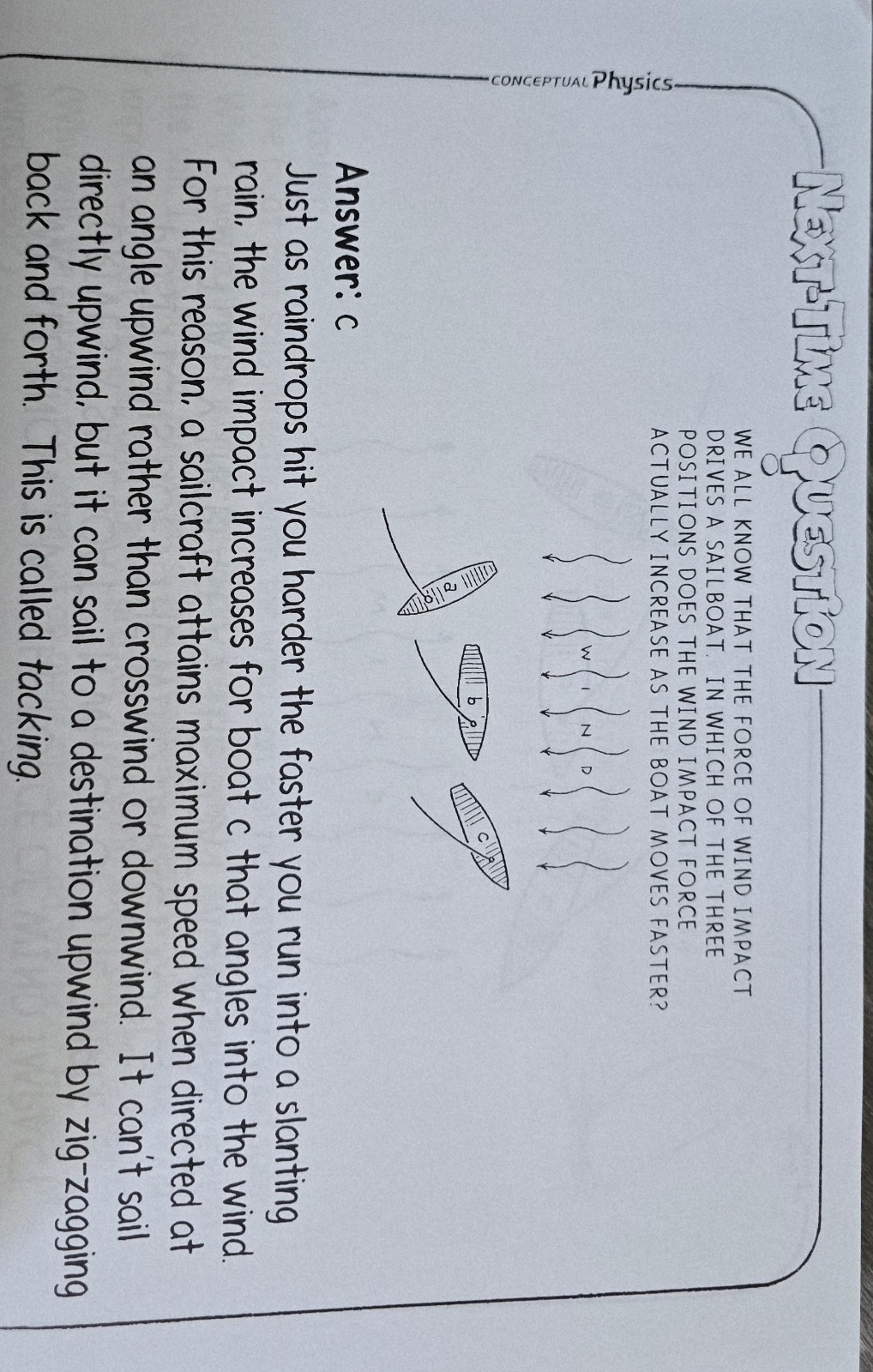 Next-Time Questions Conceptual Physics Instructors Copy