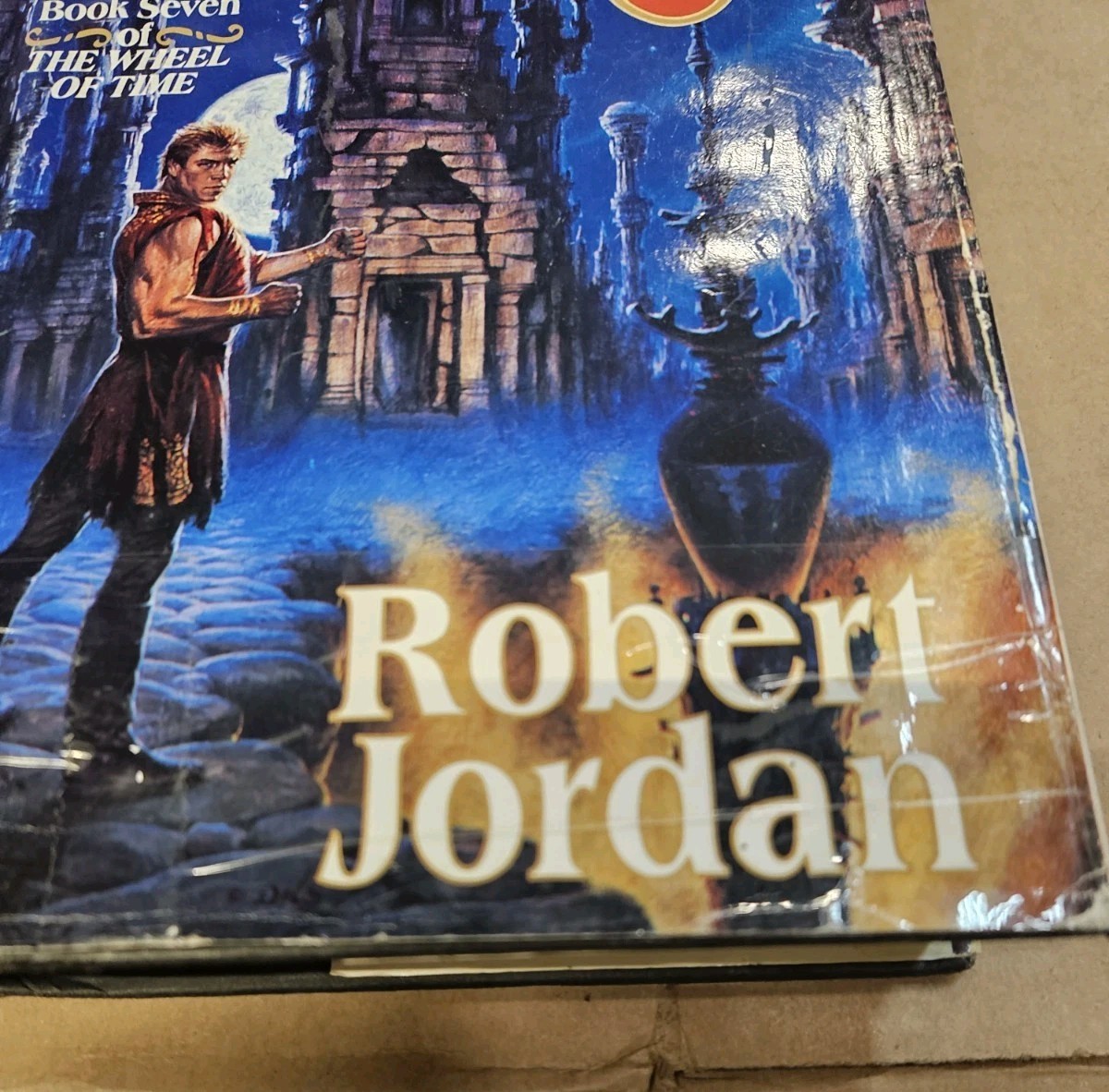 Lot of 6 Wheel of Time HC Books Robert Jordan