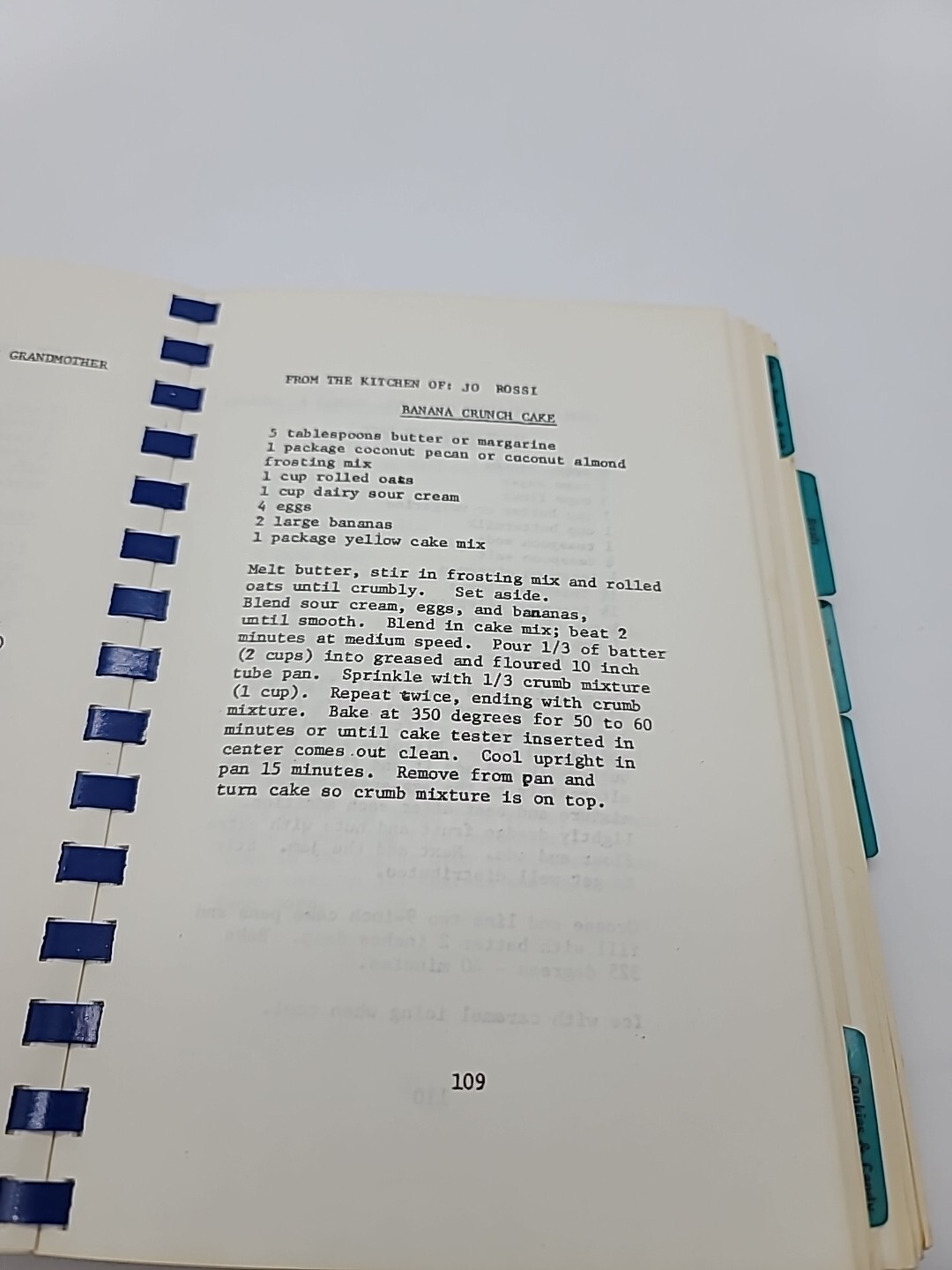 1974 ST. JOSEPH&rsquo;S AUXILIARY COOKBOOK PALATINE ILLINOIS 448 Pages
