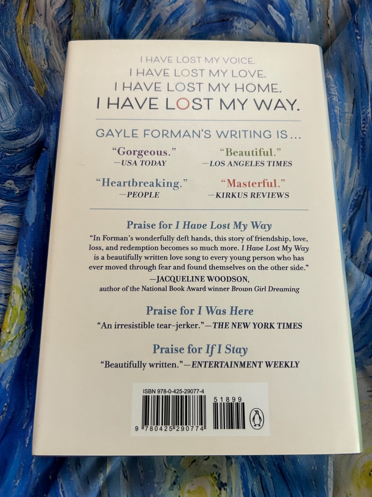 I HAVE LOST MY WAY GAYLE FORMAN HARDCOVER BRAND NEW ***FREE SHIPPING***