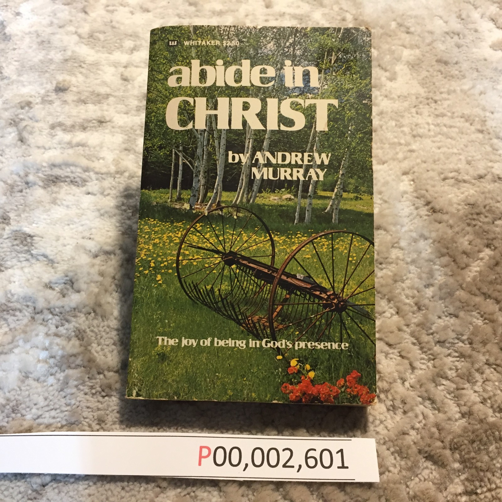 Abide In Christ Andrew Murray Whitaker House Union With Christ Paperback Book