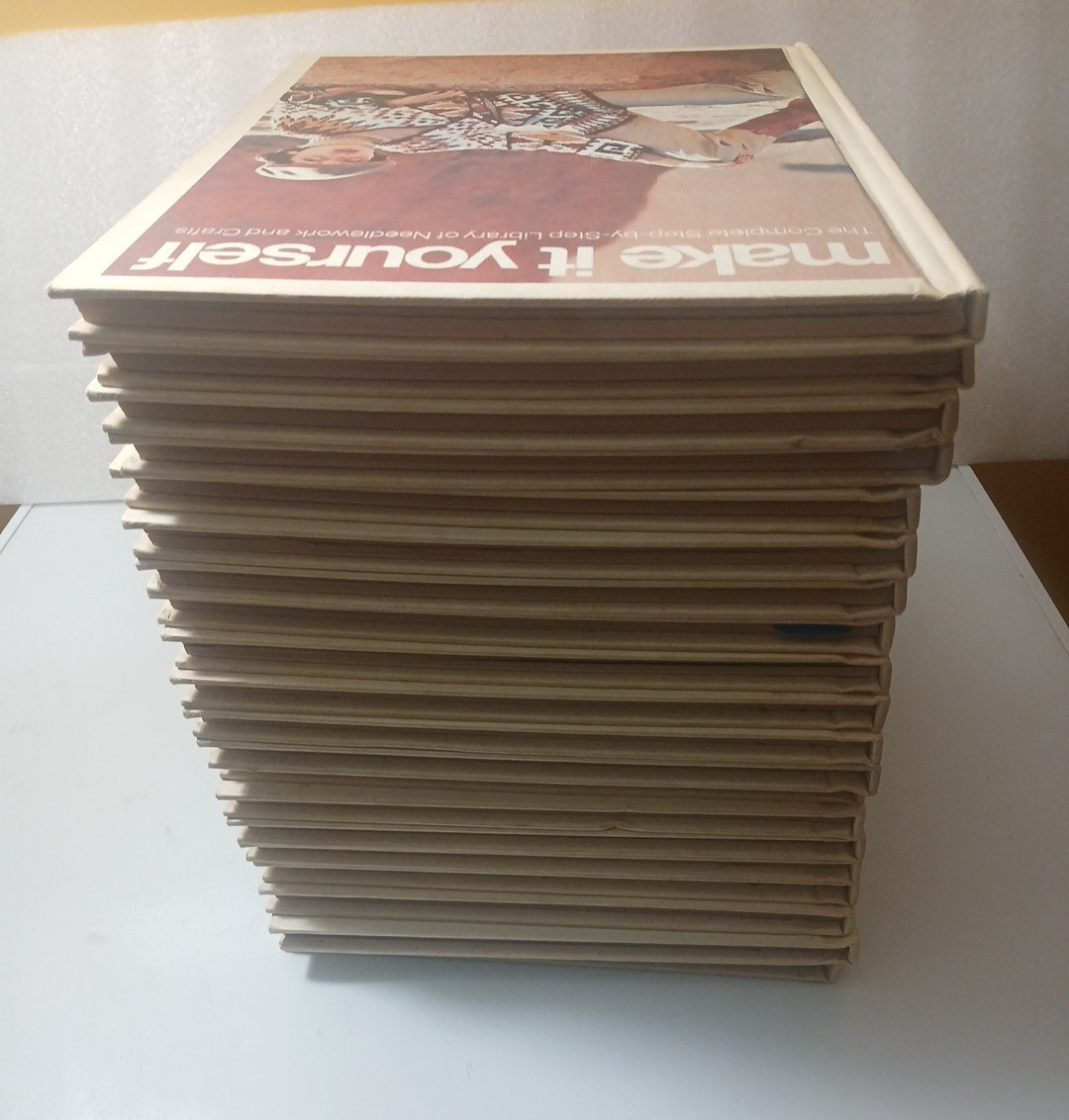 1970&rsquo;s Make It Yourself Complete Step By Step Needlework & Crafts Book Set