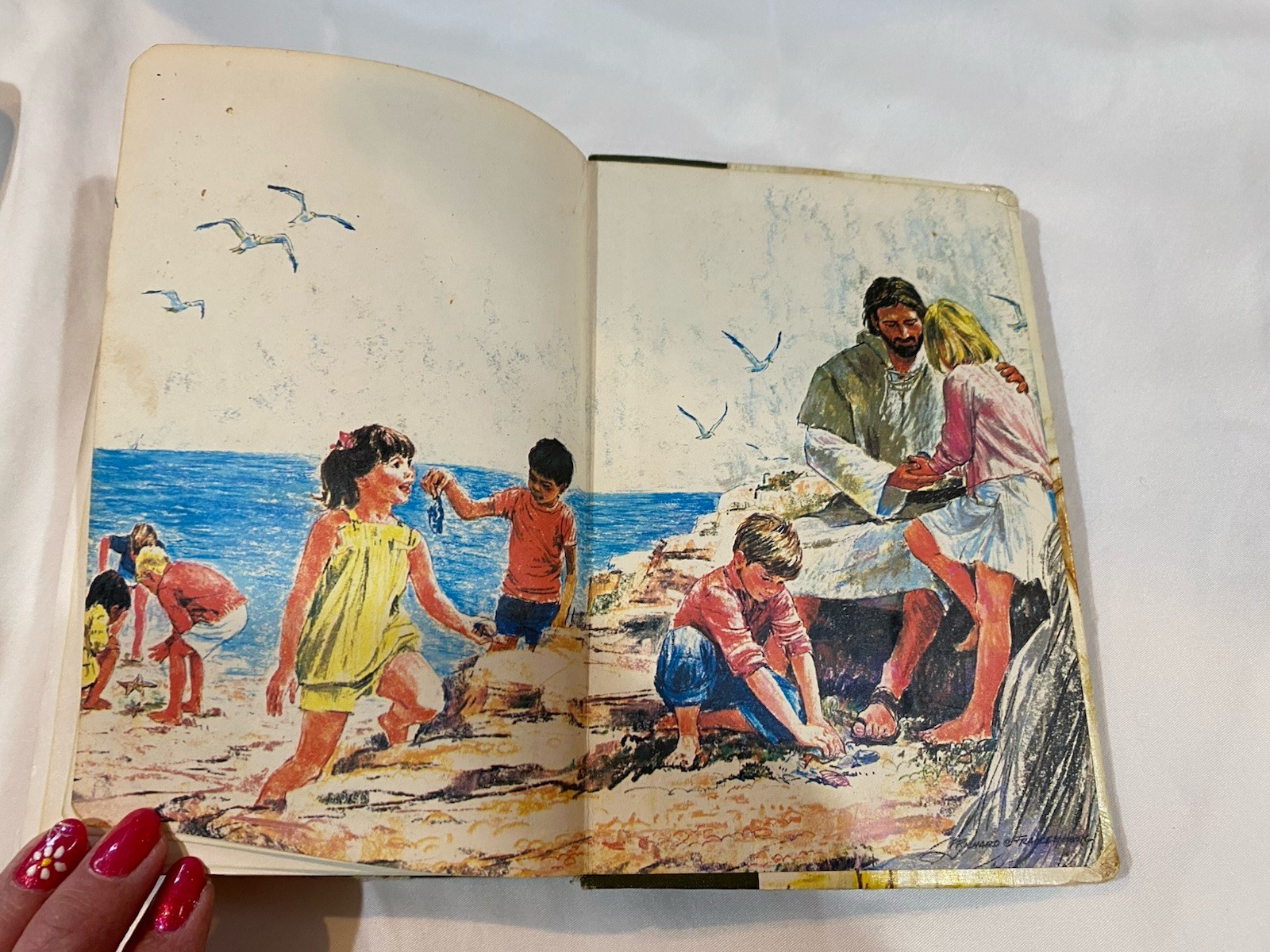 The Children&rsquo;s Living Bible Illustrated Hardcover Vintage Tyndale