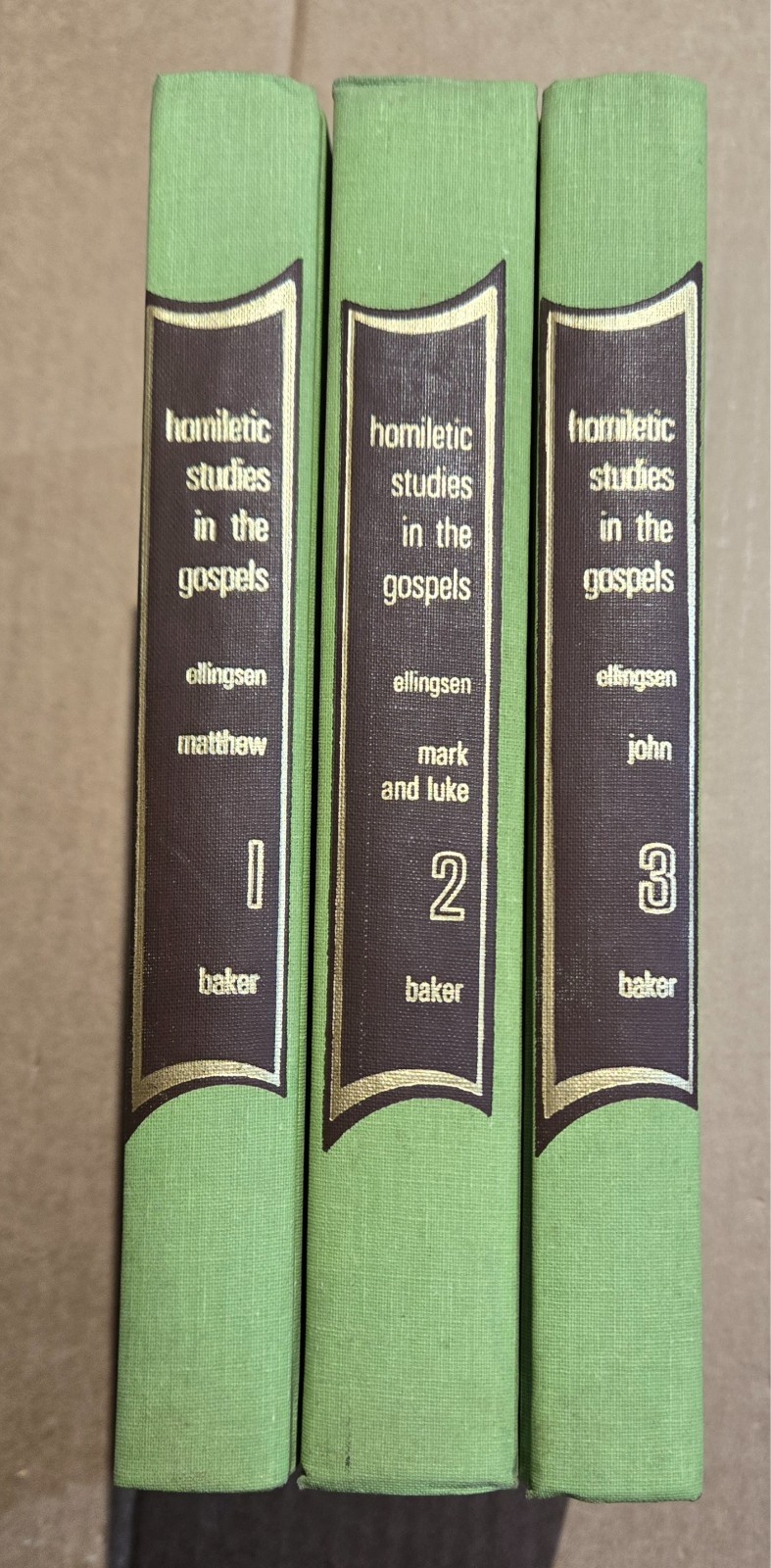 3 Volume Set ~~Preacher&rsquo;s Homiletic Library: Homiletic Studies in the Gospels~~