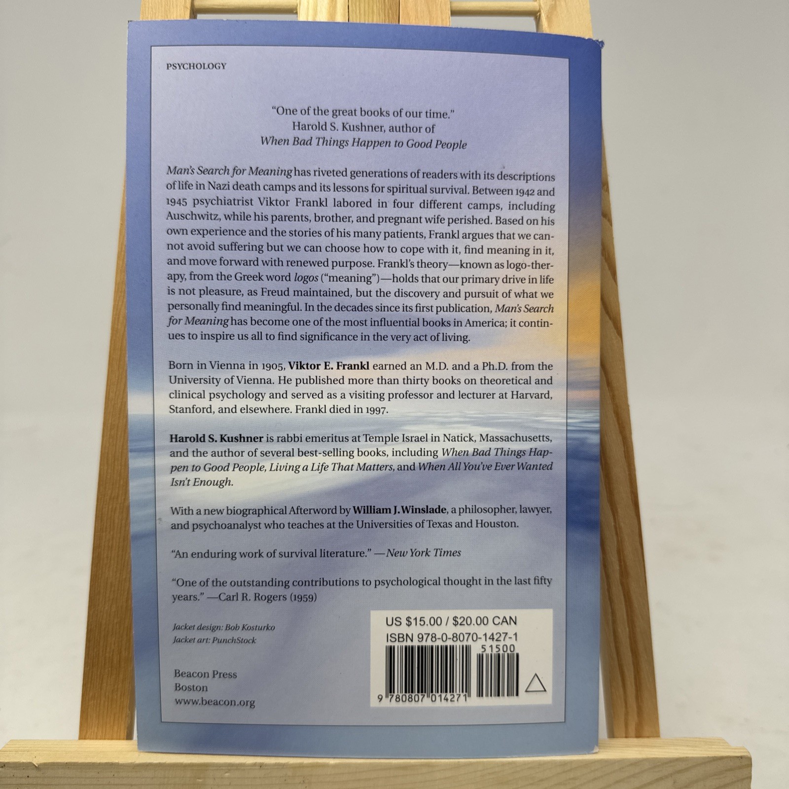 Viktor E. Frankl Man&rsquo;s Search for Meaning Holocaust PB